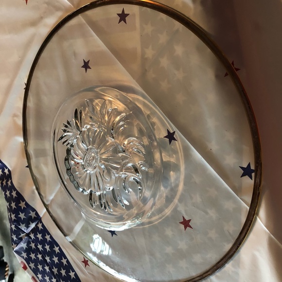 2-pc Vintage Gold Trim “Camilla” MCM Glassware Set - Picture 14 of 15